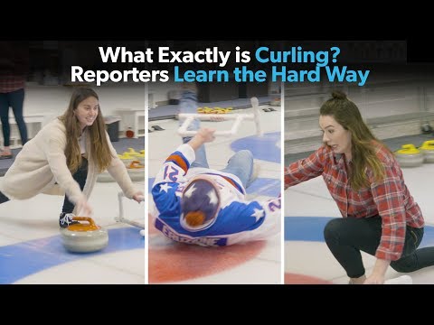 What Exactly Is Curling? Reporters Learn the Hard Way