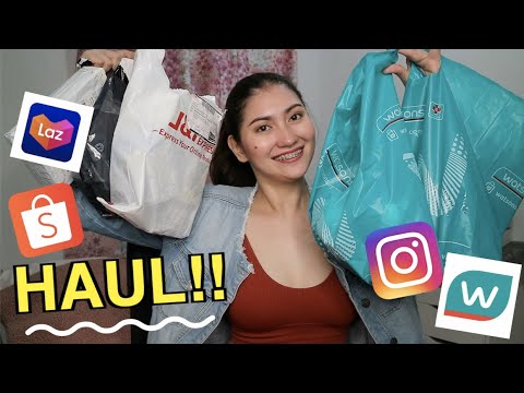 AUGUST HAUL! (Shopee, Lazada, IG, Watsons!) | Miss Menchie