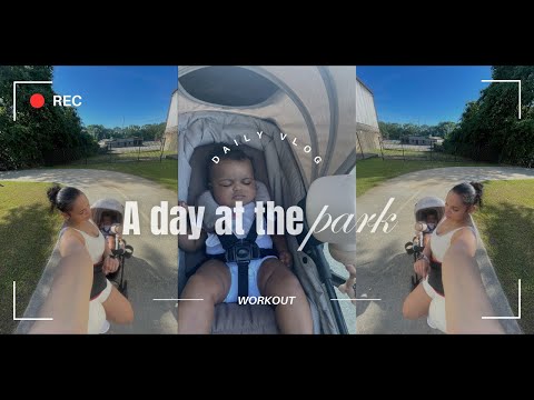 VLOG: A Day At The Park W/ Mommy & Rylan