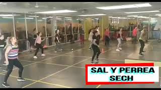 Sal y Perrea - Sech - Coreografia Zumba Fitness #salyperrea #zumba #baile