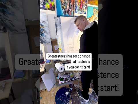 START or REGRET? Life Lesson from the Messy Artist #motivation #inspiration #samglenn #epic #life