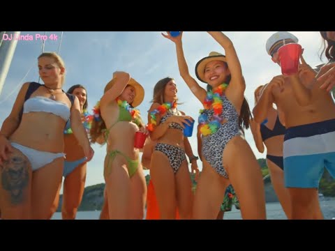 Italo Disco - Modern Talking style - DJ Linda Pro (🎹 Igor Korg_IgK ) Bikinis 4K (Beautiful Girl 20