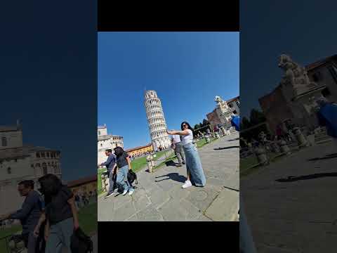 Leaning tower of Pisa is known for its nearly four-degree lean, the result of an unstable foundation