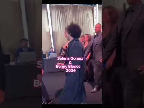 Selena Gomez with Benny Blanco at Emmys 2024 #selenagomez #emmys #shorts