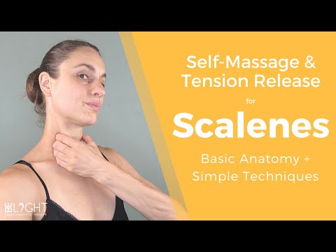 SELF-MASSAGE FOR SCALENES: Thoracic Outlet Syndrome (TOS), Tigger Points & Postural Imbalance