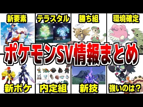 【ポケモンSV】最新情報をまとめて解説【歴代ポケモン】【名もなきポケモン解説】