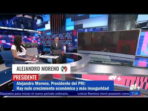 Entrevista de Alejandro Moreno en Despierta