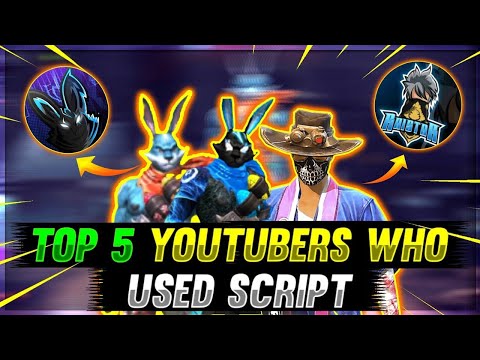 RAISTAR HACKER 😡😡 || TOP 5 YOUTUBER WHO HAD BEEN CALLED AS SCRIPT USERS 💔🥺