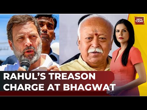 News Today LIVE: Rahul Gandhi's Treason Comment On Mohan Bhagwat | BJP Draws 'Urban Naxal' Link