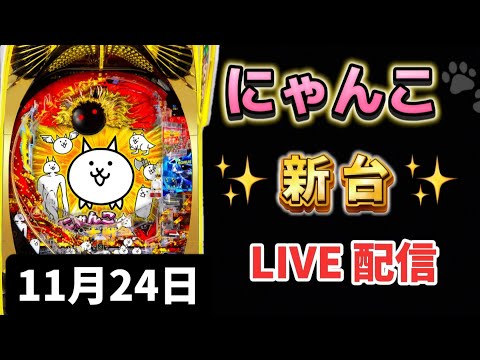 新台✨Pにゃんこ大戦争 多様性のネコ パチンコLIVE ライブ配信 生配信