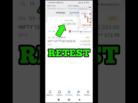 nifty live trading #nifty #banknifty #stockmarket #shorts #ytshorts #youtubeshorts