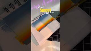 Easy Sunset painting #art #easyart #easyartvideo #sunsetpainting #sunset #painting #artwork