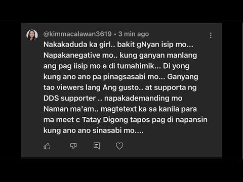 PBBM SUPPORTERS SUMANIB NA SA DDS