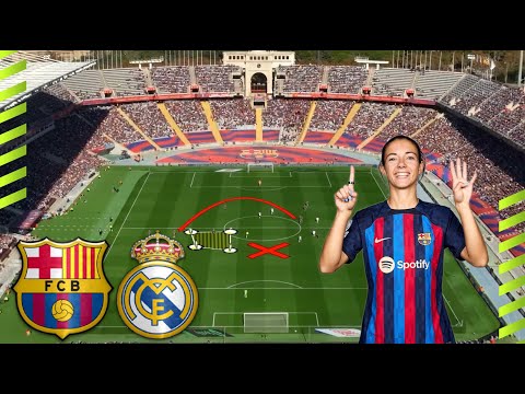 TACTICAL CAMERA | AITANA BONMATI GOAL | BARCELONA 5-0 REAL MADRID