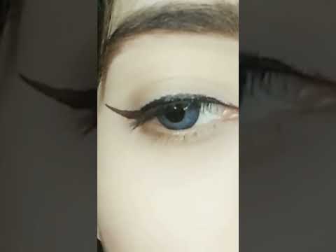 Trendy Eyeliner || Eyeliner Tutorial #eyeliner #makeup