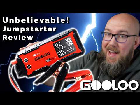 Powerful, Portable, & Perfect for Winter! Unboxing & Review of the GOOLOO GT4000 Jump Starter