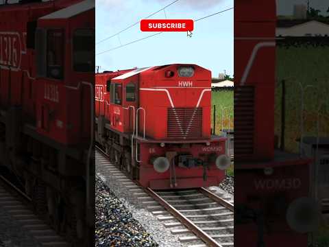 Train Simulator । Train game । Train Video । Indian Railway । Bumpy Railroad #shorts #train