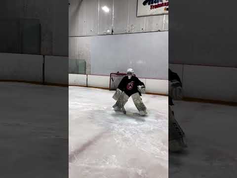 Unorthodox Goalie Skating Drill for Hockey Training | @Stopitgoaltending #goaliedrills #hockey