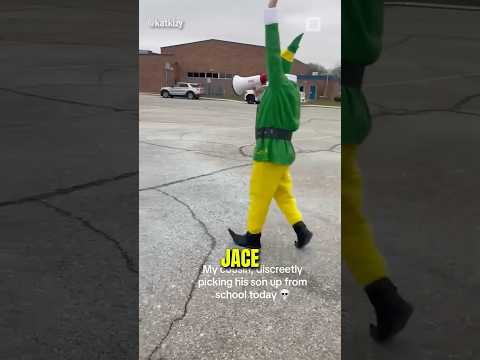 He Dressed Up As Buddy The Elf To Embarrass Him! 😂