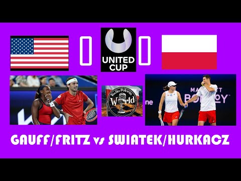 LIVE: TENNIS: #unitedcup FINAL: MIXED DOUBLES: USA - POL :  05/01/2025