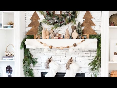 Ideas de  Decoración Rústica de Navidad!!! Rustic Christmas ideas for Christmas!