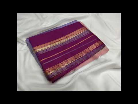 Ksic  Binny Mysore Crepe Silk Sarees || Matching Blouse || Rs 1200-