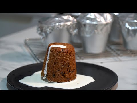 QUICK and Easy INDIVIDUAL CHRISTMAS PUDDINGS: A Festive Instant Pot Recipe