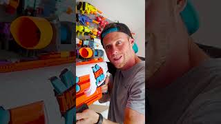 NERF WAR! Gun Upgrade Battle!