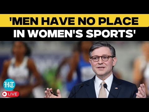 Mike Johnson Live: U.S. House Passes Bill Banning Transgender Students From Women's Sports | US News