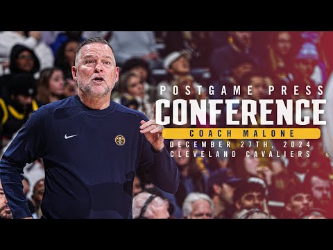 Coach Malone Full Postgame Press Conference vs. Cavs 🎙 | 12/27/24