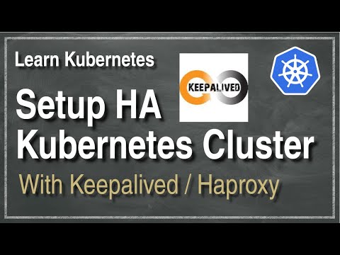 [ Kube 1.5 ] Set up highly available Kubernetes cluster step by step | Keepalived & Haproxy