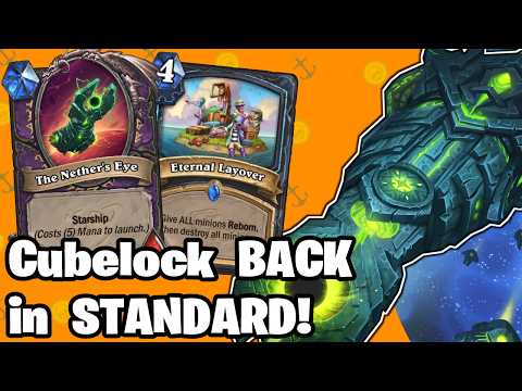 DESTROY Ladder With Starship Warlock! The Great Dark Beyond Hearthstone Warlock Deck