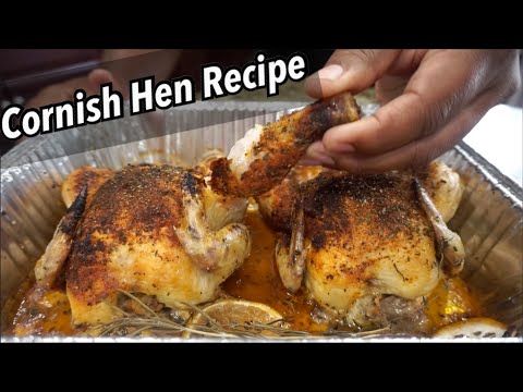 Tasty Cornish Hen Recipe | Oven Roasted Cornish Hen | Southern Smoke Boss