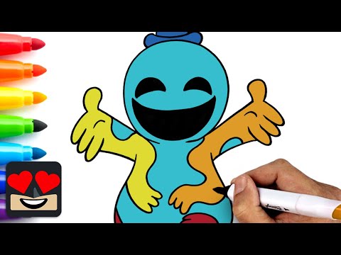 How To Draw Doey The Doughman | Poppy Playtime