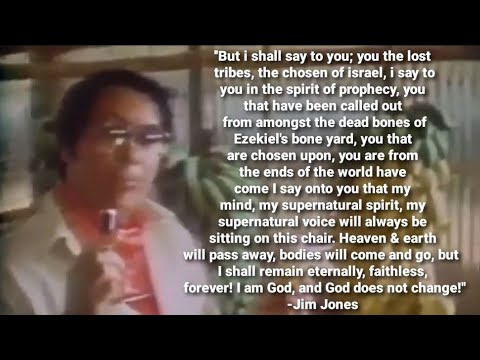 Jim Jones 1973 sermon (deconstructs the Bible)