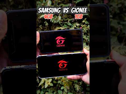 Samsung M02 Vs Gionee Free Fire Test!