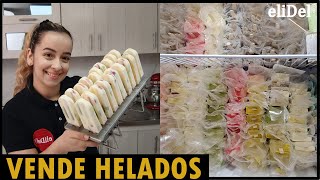 17 Sabores 1 sola RECETA Helados para VENDER 💰El mejor NEGOCIO para los Días de CALOR 🥵