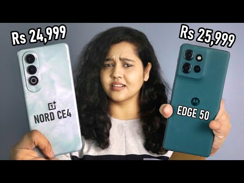 Moto Edge 50 vs OnePlus Nord CE 4 - Which One to Buy Under 25000?