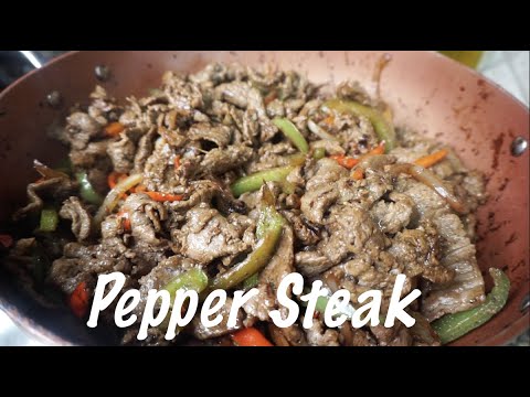 Pepper Steak Recipe | Pepper Steak & Rice