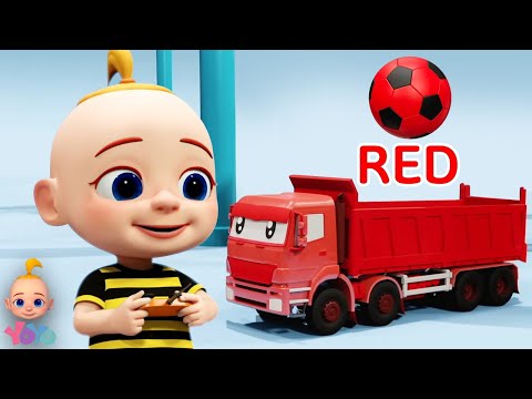 Soccerball Delivery, मज़ेदार कार्टून, Color Song, Learning Rhyme for Babies