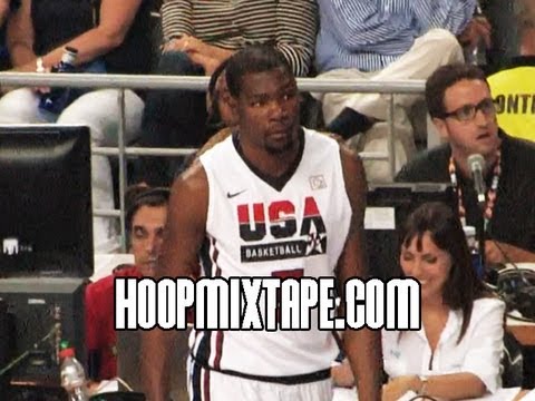 Kevin Durant Goes OFF At Olympic Exhibitions!!! USAB Hoopmixtape!