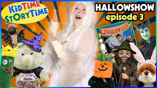 Halloween Show! Episode 3 | Halloween read aloud for Kids TV Show + Costume Contest | ZOOloween