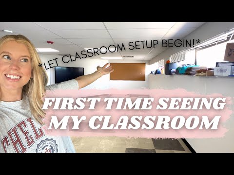 KINDERGARTEN CLASSROOM REVEAL! 🥹💕*classroom set up series pt. 1*