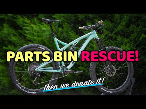 This MTB was in pieces! We made it whole, then gave it away