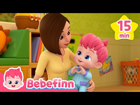 Yes Papa Yes Mama Compilation ㅣBebefinn Nursery Rhymes for Kids