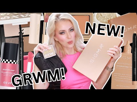 NEW SIGMA BEAUTY SKIN TINT + GXVE EYESHADOW PALETTES! LET'S TRY SOME NEW MAKEUP!