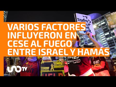 Varios factores influyeron en la decisión de cese al fuego entre Israel y Hamás: experto