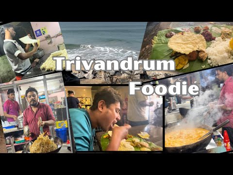 Best Sadhya in Trivandrum | Spicy Fish Fry & Kethel Chicken| Kerala Non-Veg Food Vlog