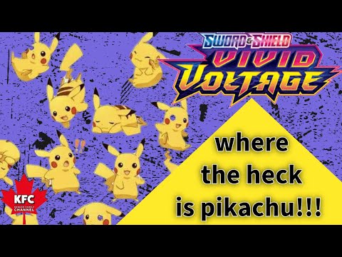 No Surging Sparks so we got Vivid Voltage instead, where is Pikachu!!!