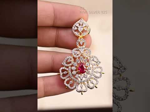 Exclusive 92.5 Silver Premium CZ Diamond Collection | 92.5 Silver Jewellery manufacturer from jaipur